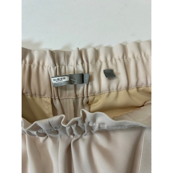 Vince Drapey Crèpe Wide Leg Pants Elastic Waist Pull on belted Women’s Large - Picture 4 of 12